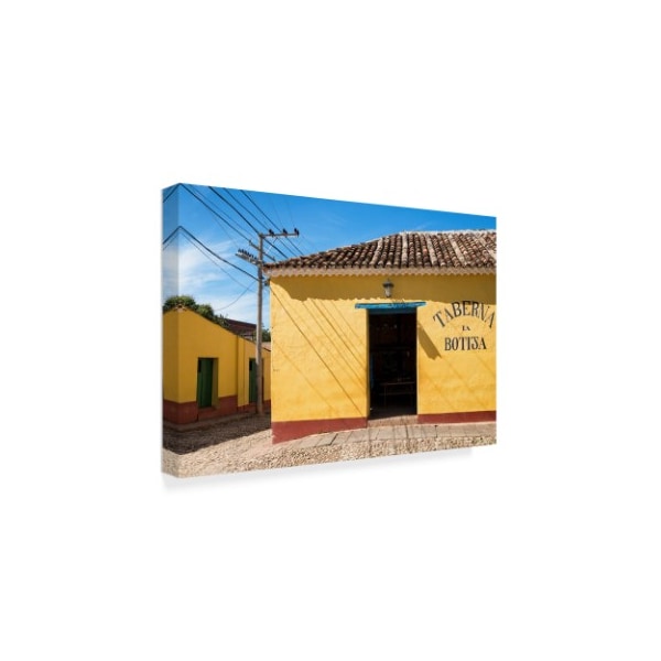 Philippe Hugonnard 'Yellow Facades In Trinidad III' Canvas Art,30x47